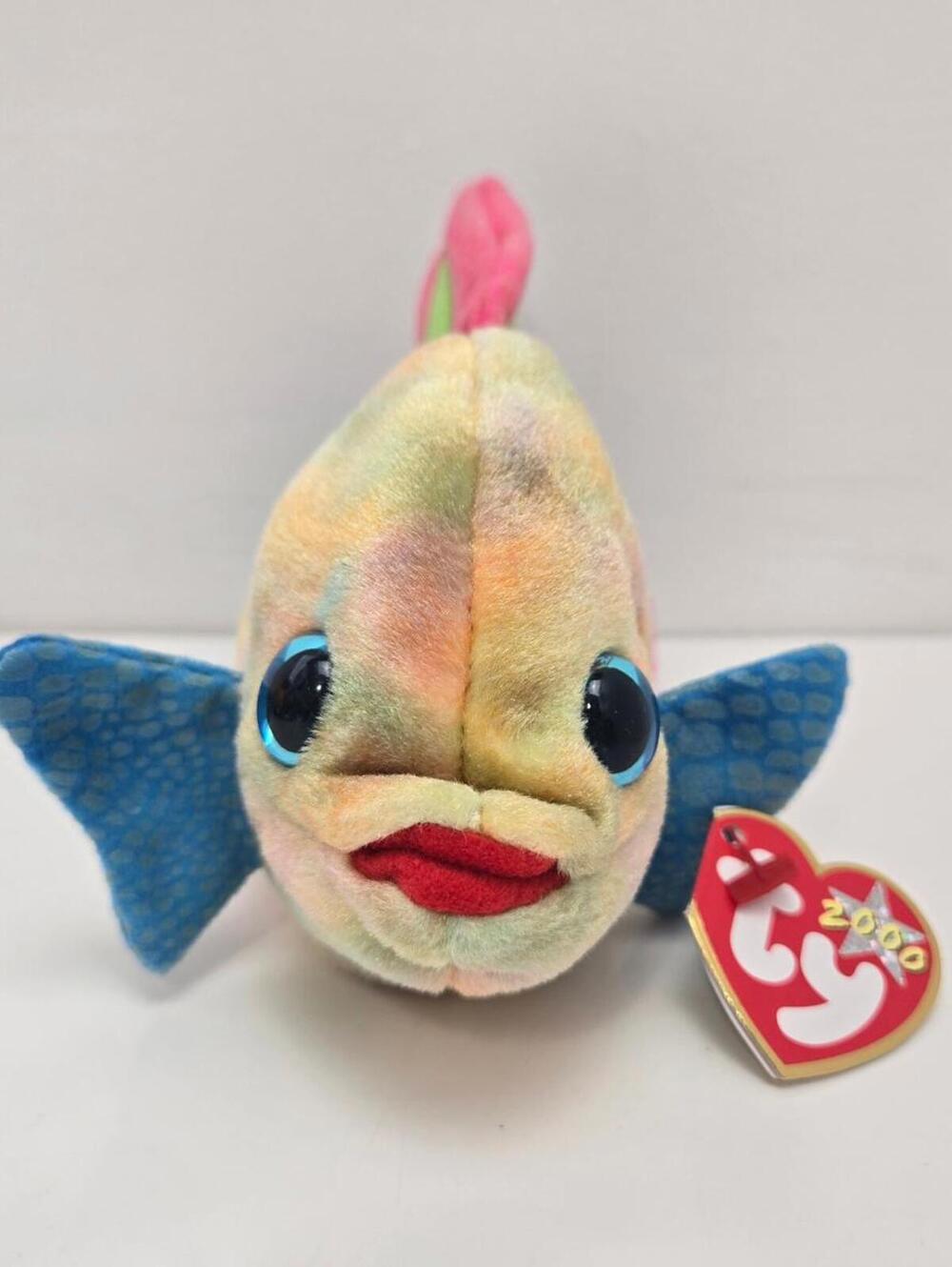 Ty Beanie Baby “Aruba” the Angel Fish (7 inch)